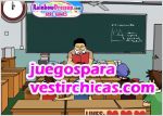 Juegos vestir un beso en mitad de la clase