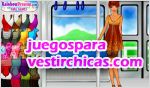 Juegos vestir en el tren de cercanias