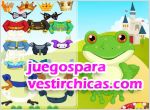 Juegos vestir una rana principe