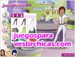 Juegos vestir chica lea cocinera