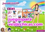 Juegos vestir vestir a la chica hippy