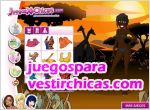 Juegos vestir poner ropa a chica africana de kenya