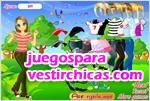 Juegos vestir dia de primavera