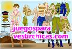 Juegos vestir look militar