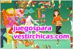 Juegos vestir moda de navidad