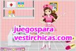 Juegos vestir enfermera de mascotas