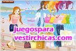 Juegos vestir look playero