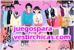 Juegos vestir moda joven