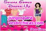 Juegos vestir vestir a selena gomez