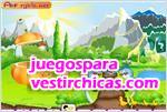 Juegos vestir jardin feliz