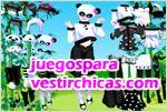 Juegos vestir vestir a la moda panda