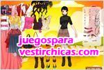 Juegos vestir vestir a la moda para la puesta de sol