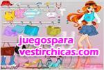 Juegos vestir memorizar winx