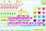 Juegos vestir decorar un huevo de pascua