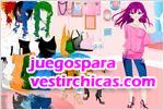 Juegos vestir moda adolescente