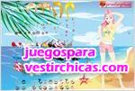 Juegos vestir ropa de playa