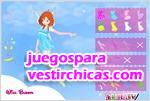 Juegos vestir vestir a bloom del club winx 2