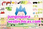 Juegos vestir vertir al bebe simpatico