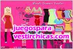 Juegos vestir barbie moda verano