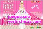 Juegos vestir barbie vestido de novia 2