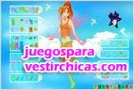 Juegos vestir vestir tu muñeca winx club