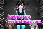 Juegos vestir vestir a la chica emo 2