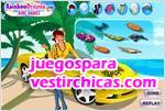 Juegos vestir moda corvette