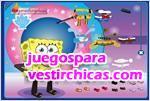 Juegos vestir vestir a bob esponja como mas te gusta