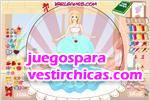 Juegos vestir barbie torta