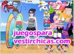 Juegos vestir a la playa con bliinky