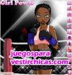 Juegos vestir chica boxeadora