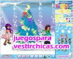 Juegos vestir arboles para navidad