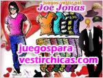 Juegos vestir viste a joe jonas