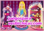 Juegos vestir barbie y su perrito