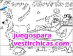 Juegos vestir colorea a santa claus